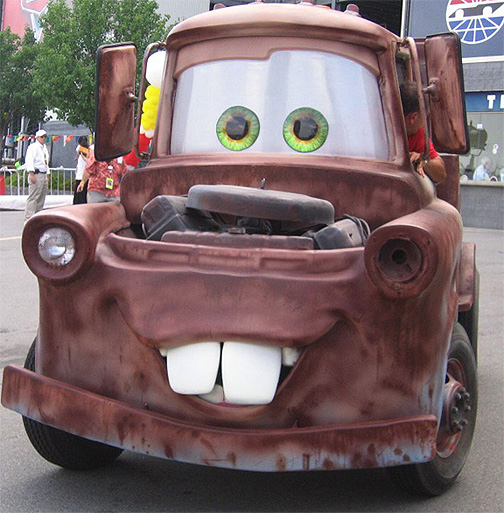 disney pixar cars mater. Disney Pixar CARS: A Walk Down