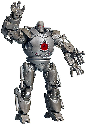 New Iron Monger Red Super Fist Smash 2008 Iron Man Movie Figure 